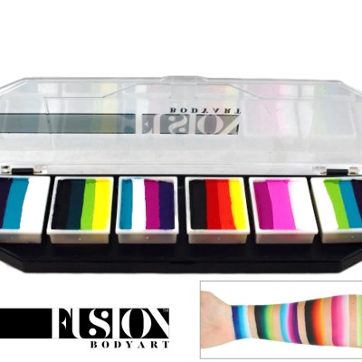 Fusion Body Art Rainbow Burst Palette